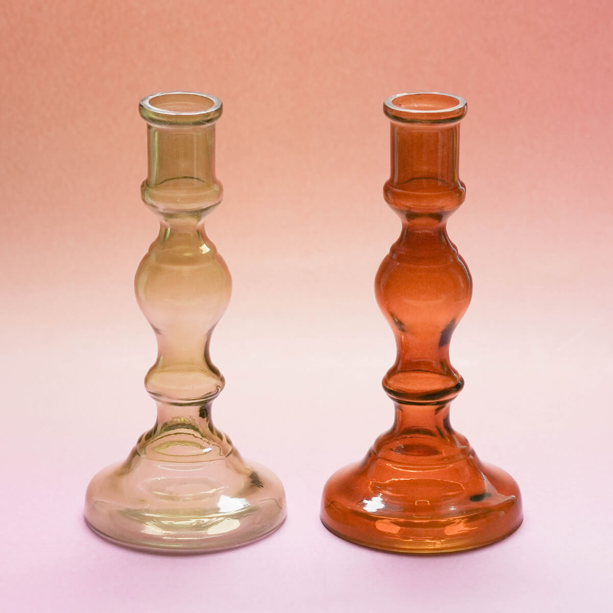 燭台ガラスベース