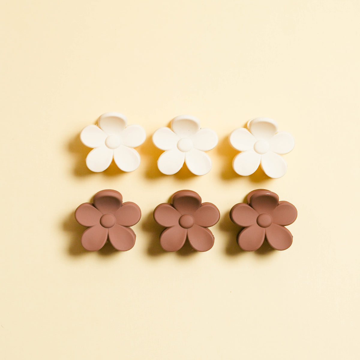 flower mini hair clip