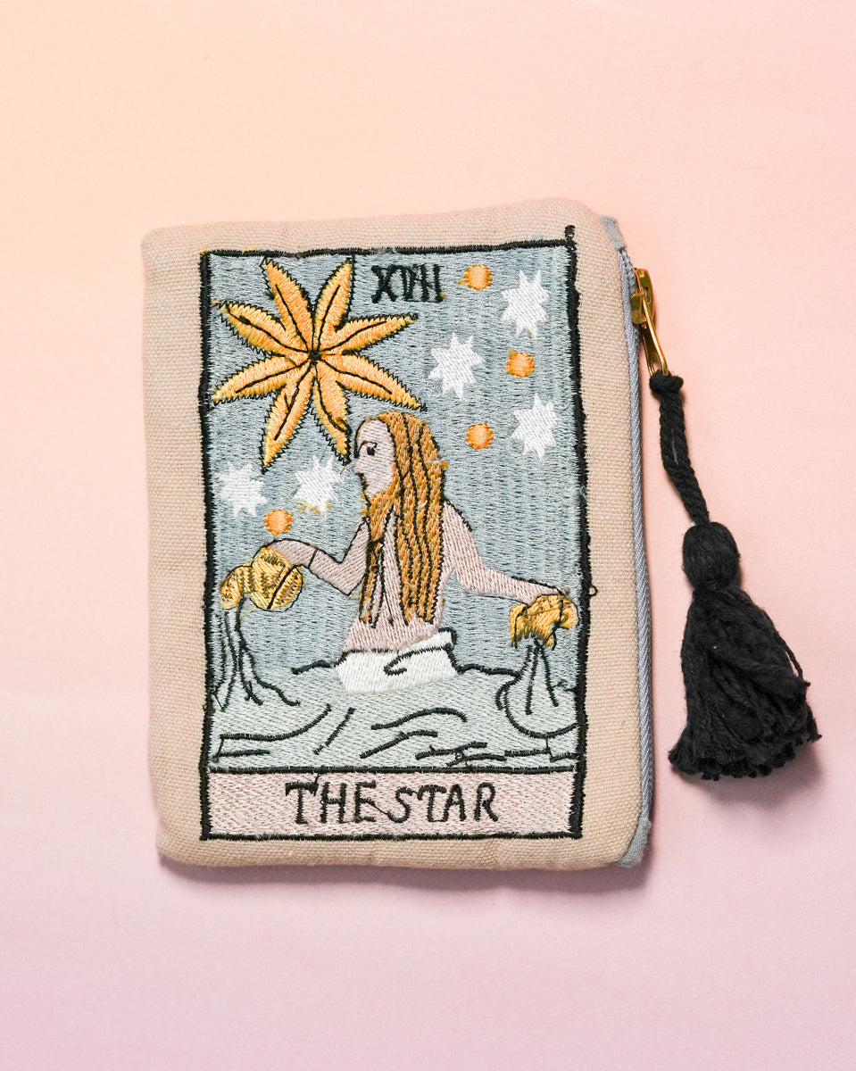 【30%OFF】タロット刺繍ポーチ 訳あり