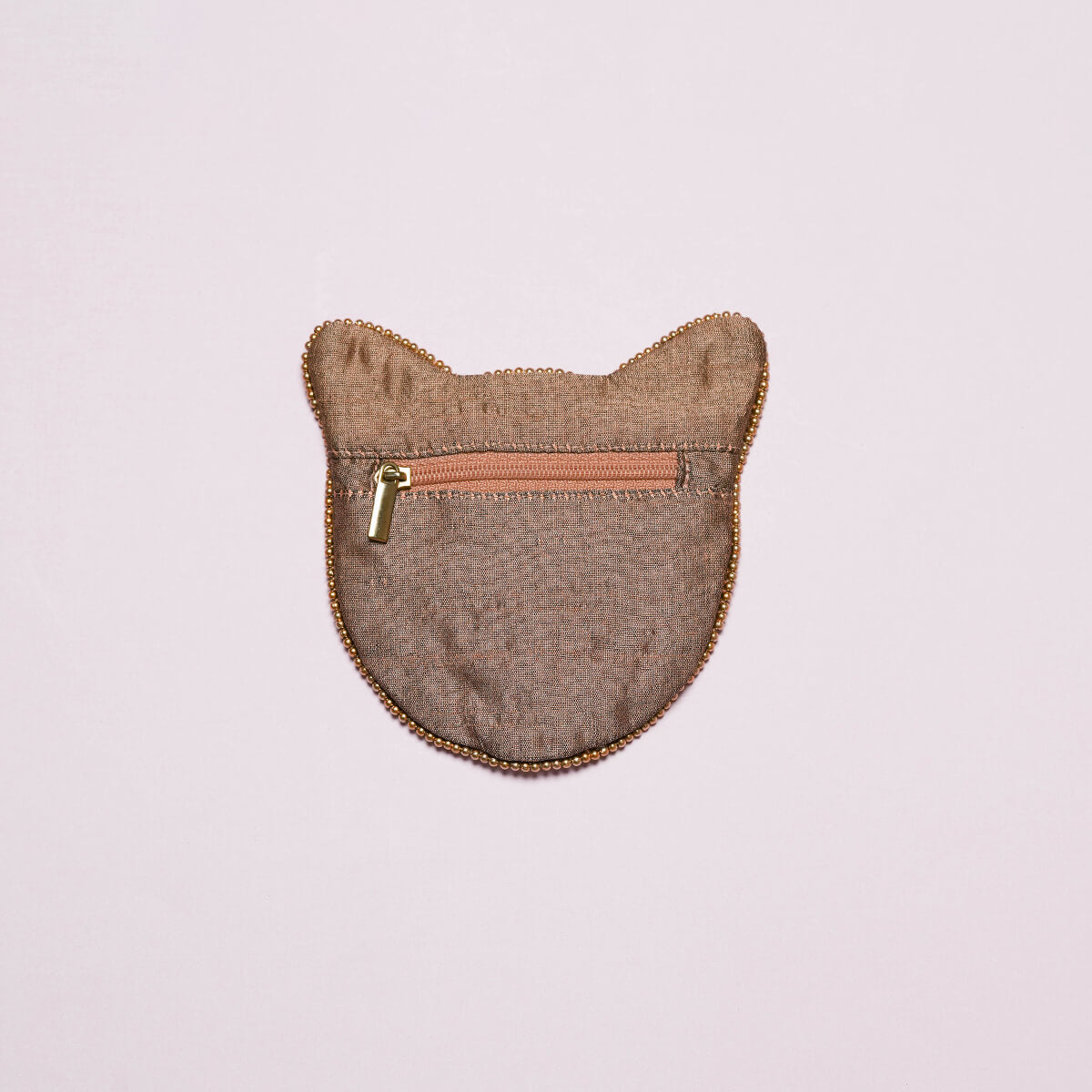 キャット刺繍ポーチ