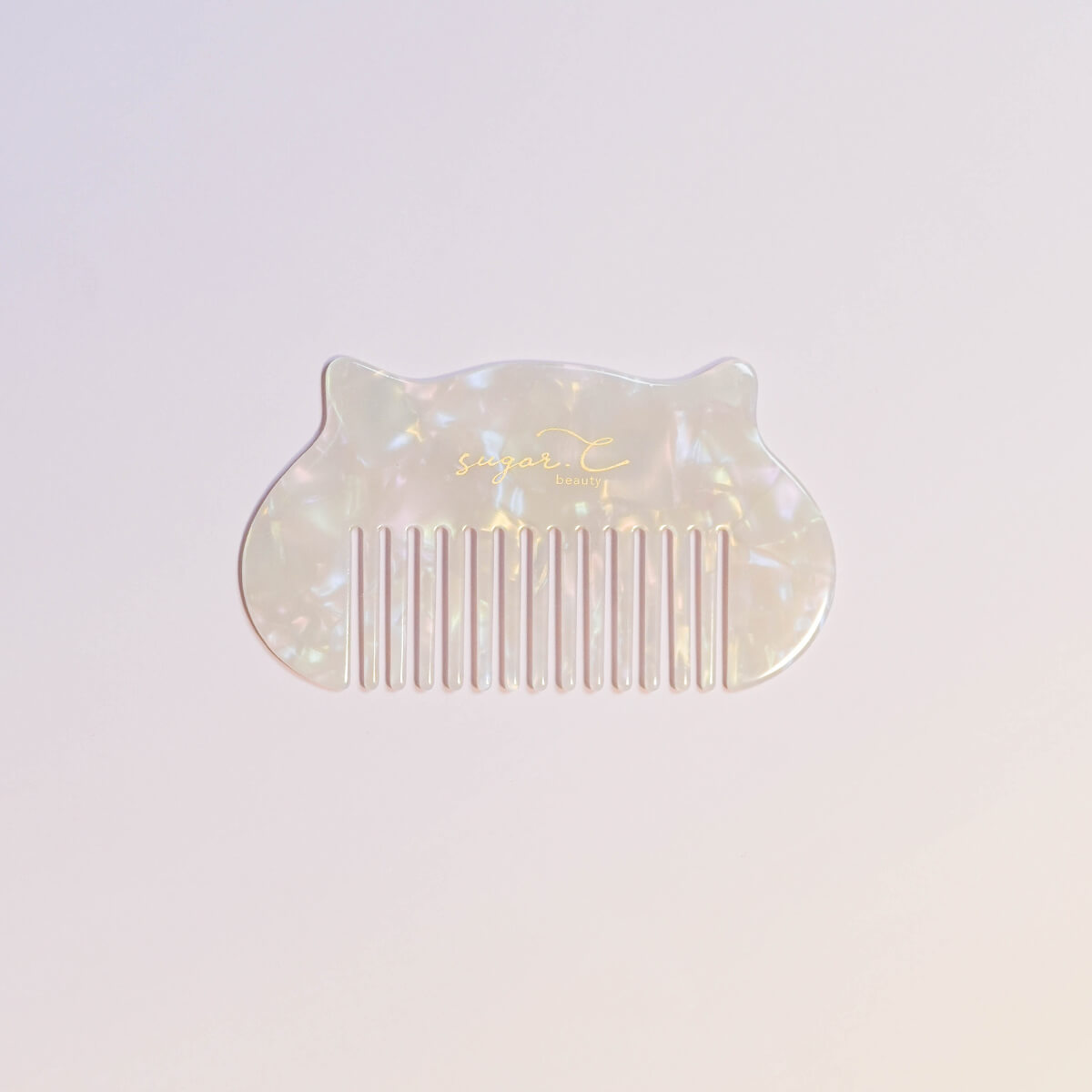 ネコの前髪シースルーコーム