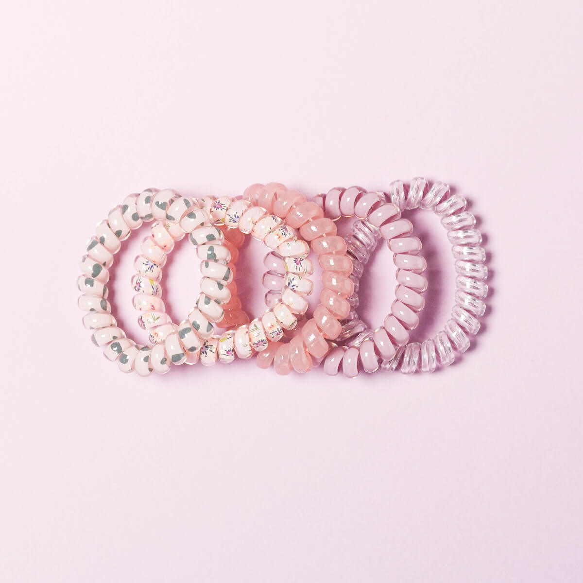 feelee スプリングヘアゴム5本セット