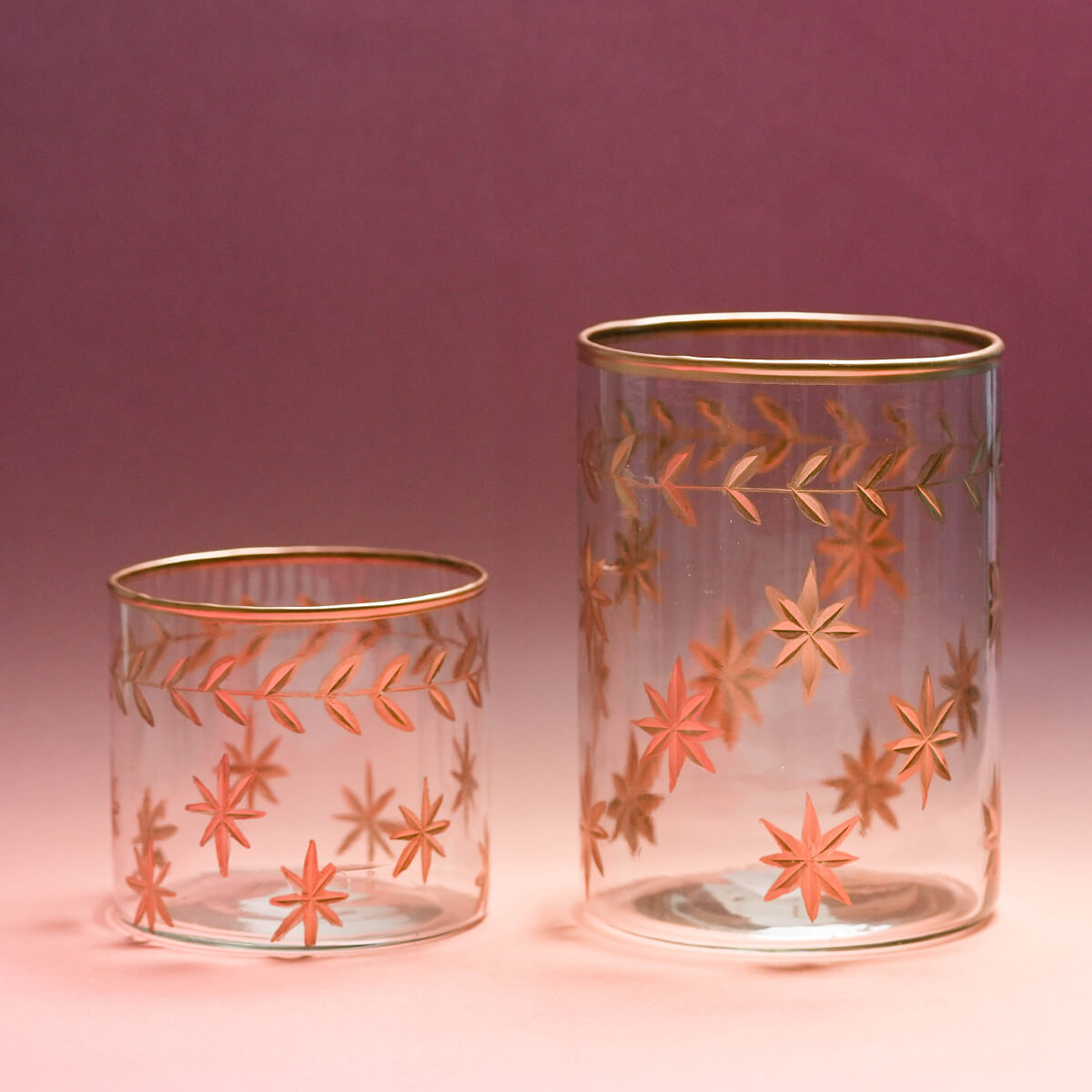 星模様キャンドルホルダー