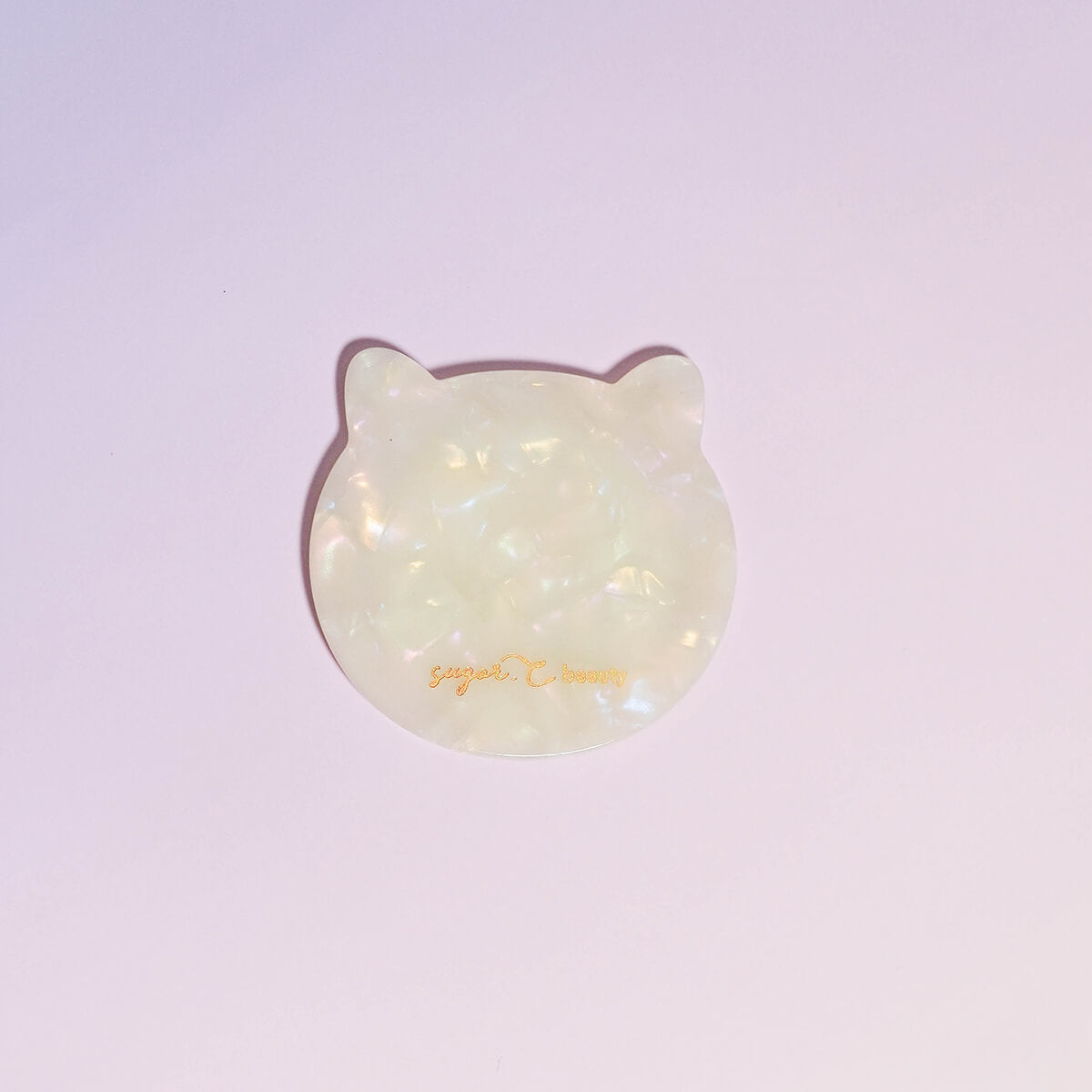 ネコの形の手鏡