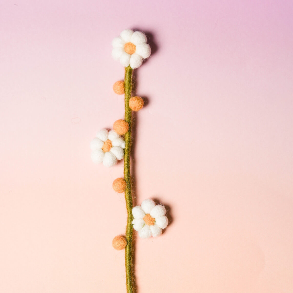 フェルトフラワー (デイジー)