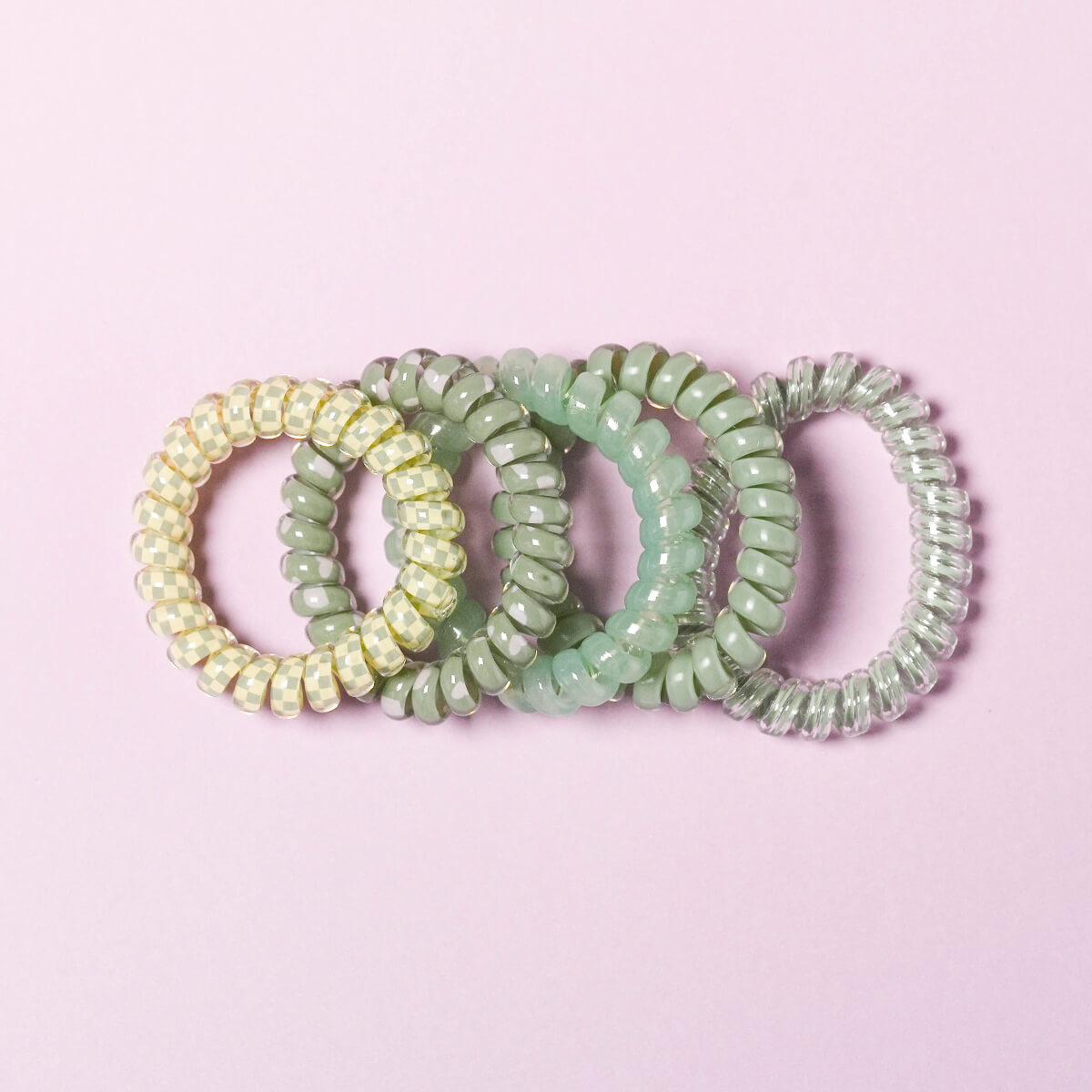 feelee スプリングヘアゴム5本セット