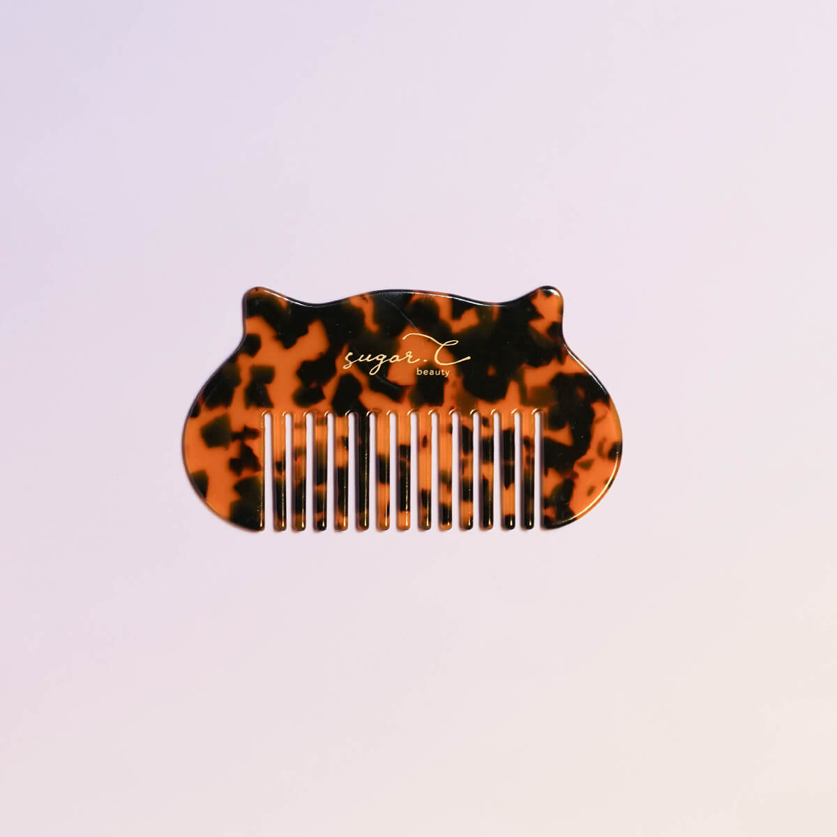 ネコの前髪シースルーコーム