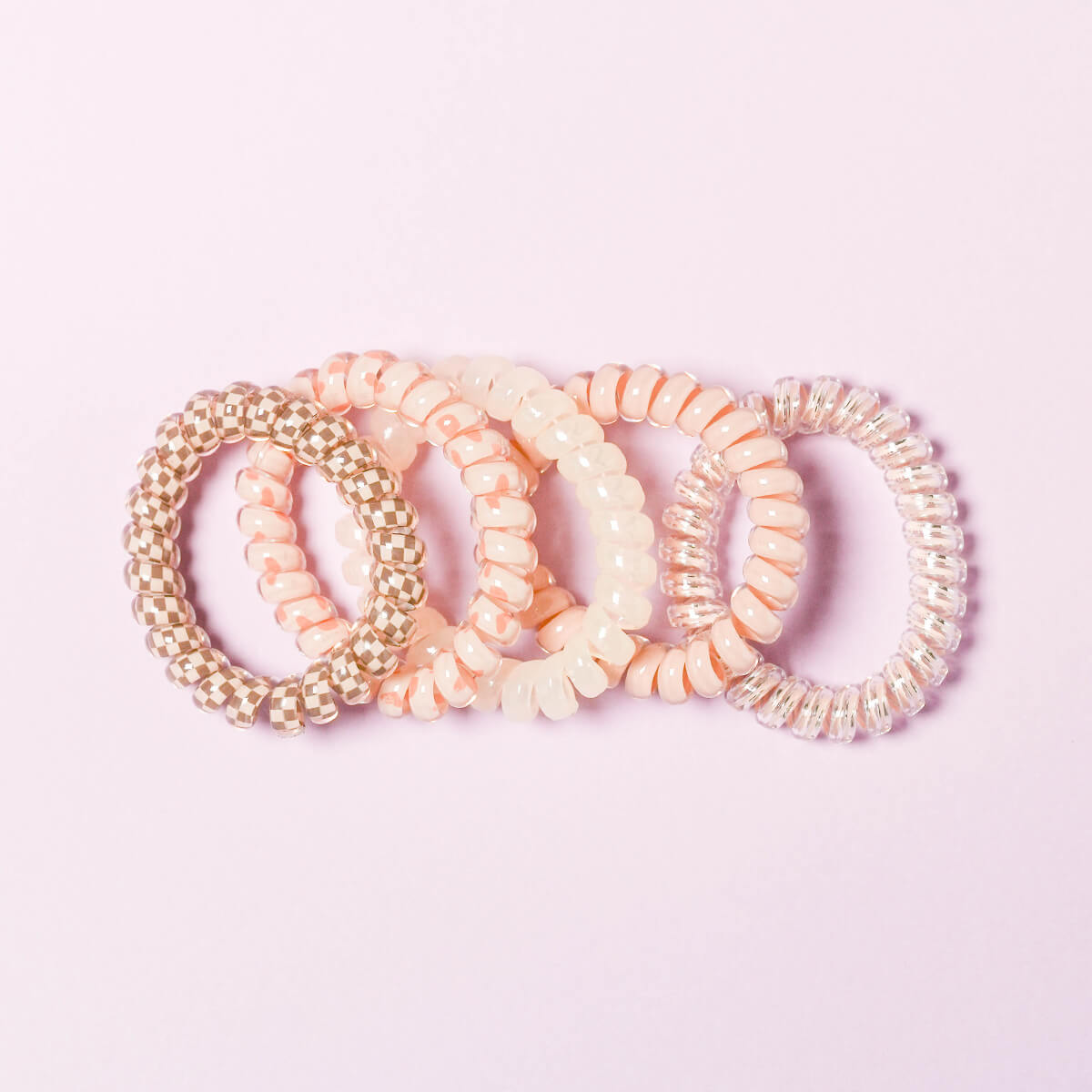 feelee スプリングヘアゴム5本セット