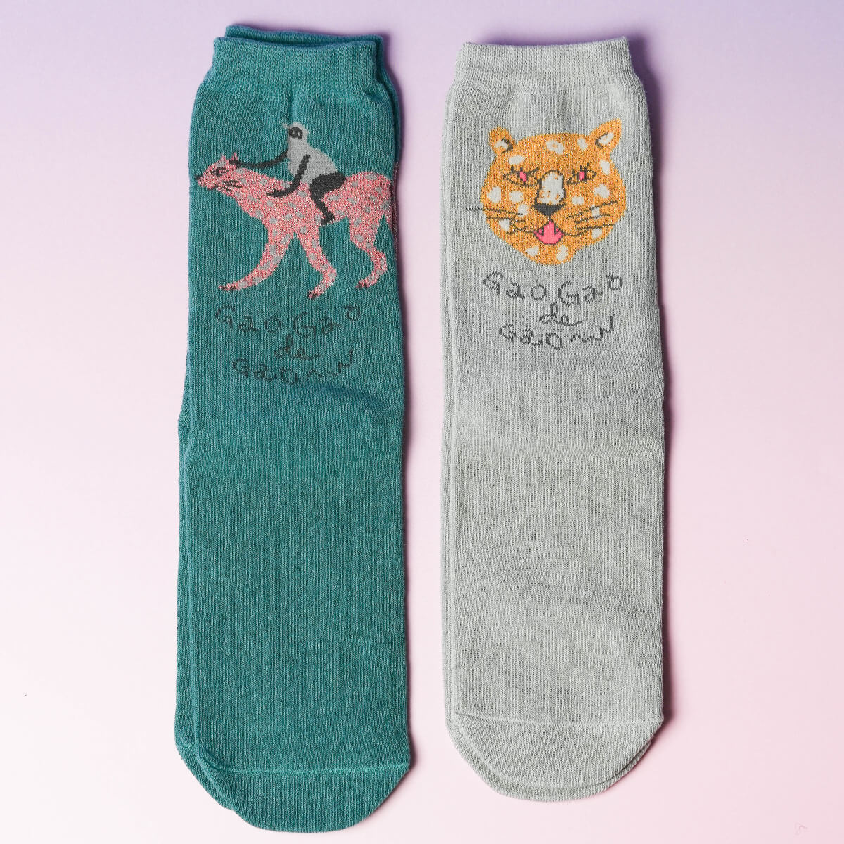 くせ強/2Pソックス【動物】