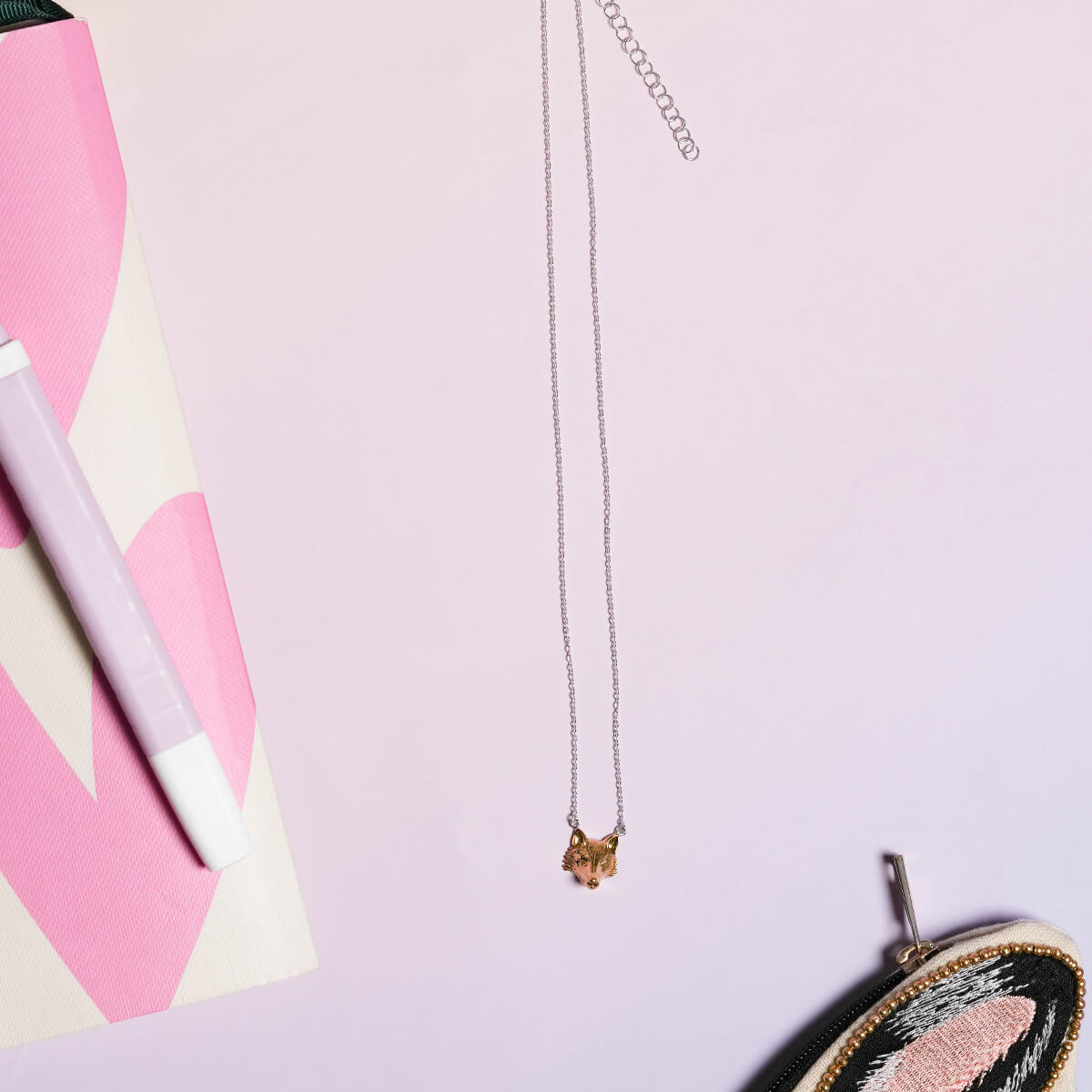 キツネのネックレス