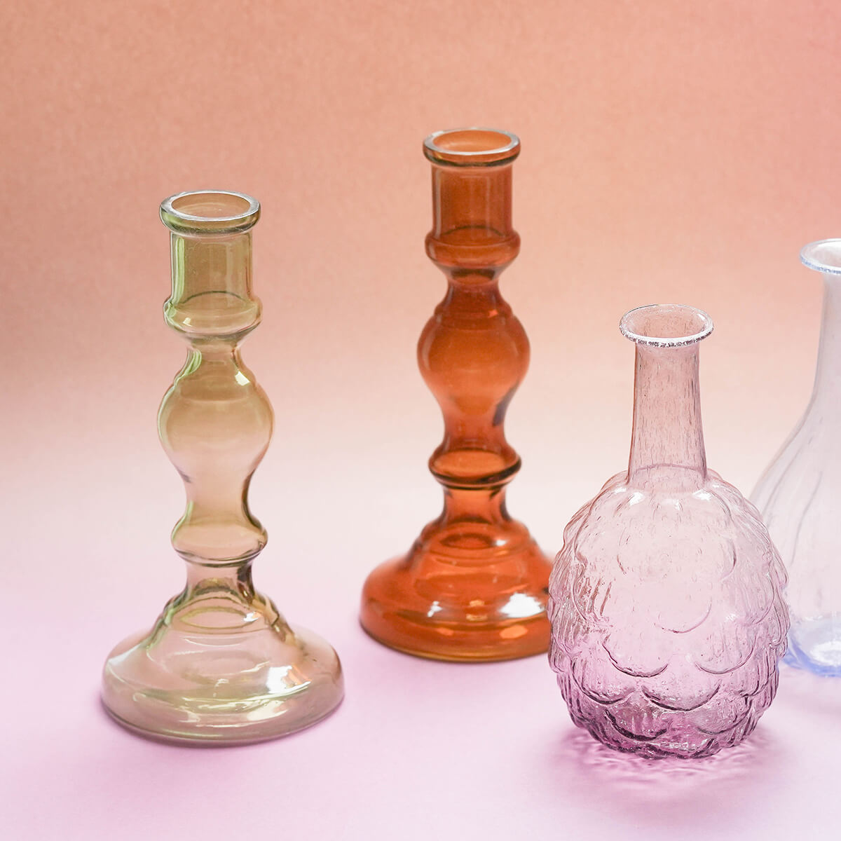 燭台ガラスベース