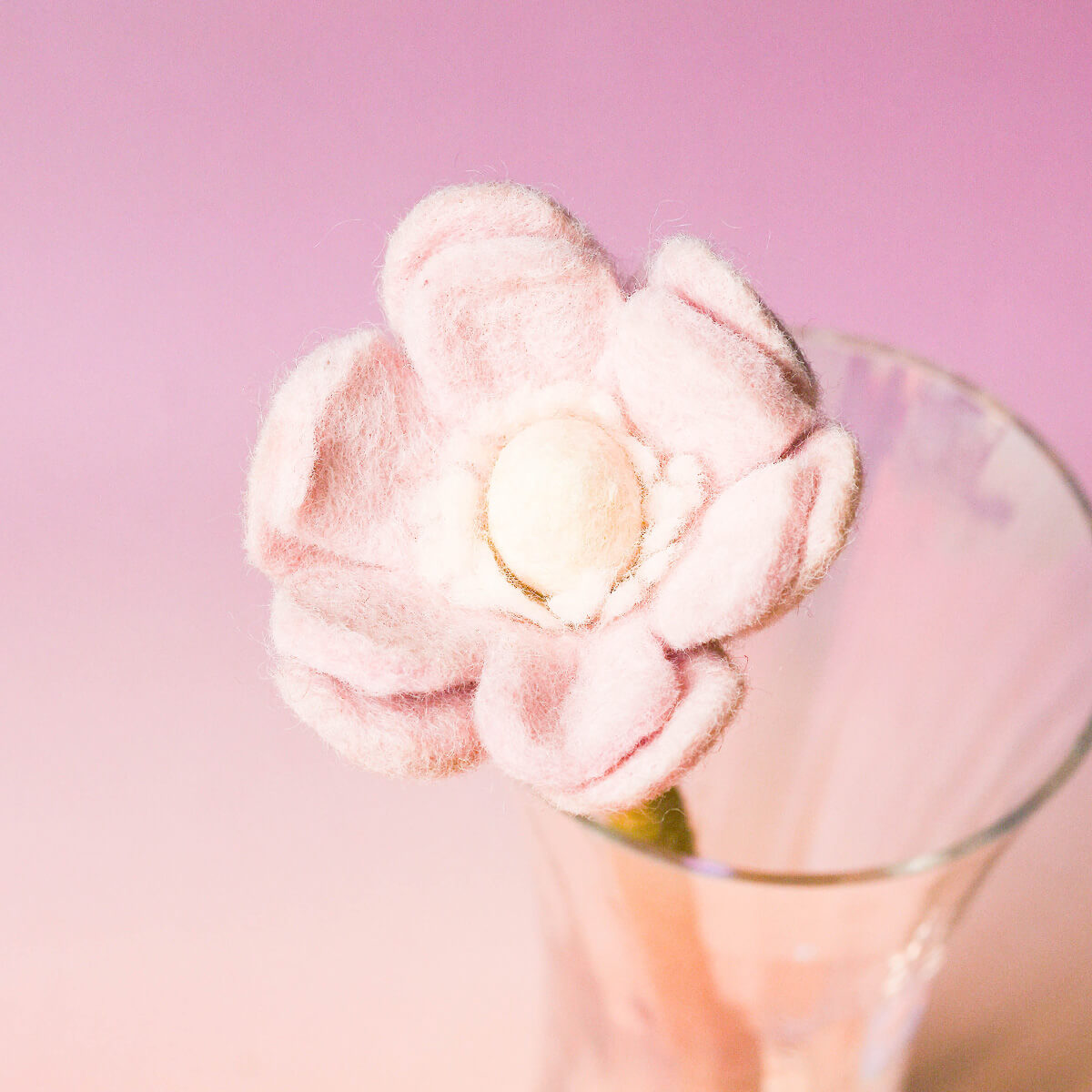 フェルトフラワー(ポピー)