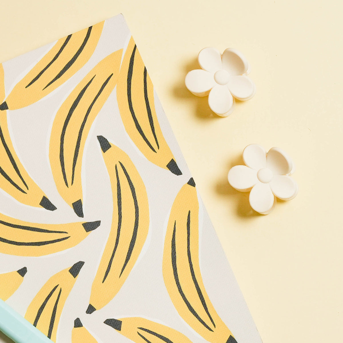 flower mini hair clip