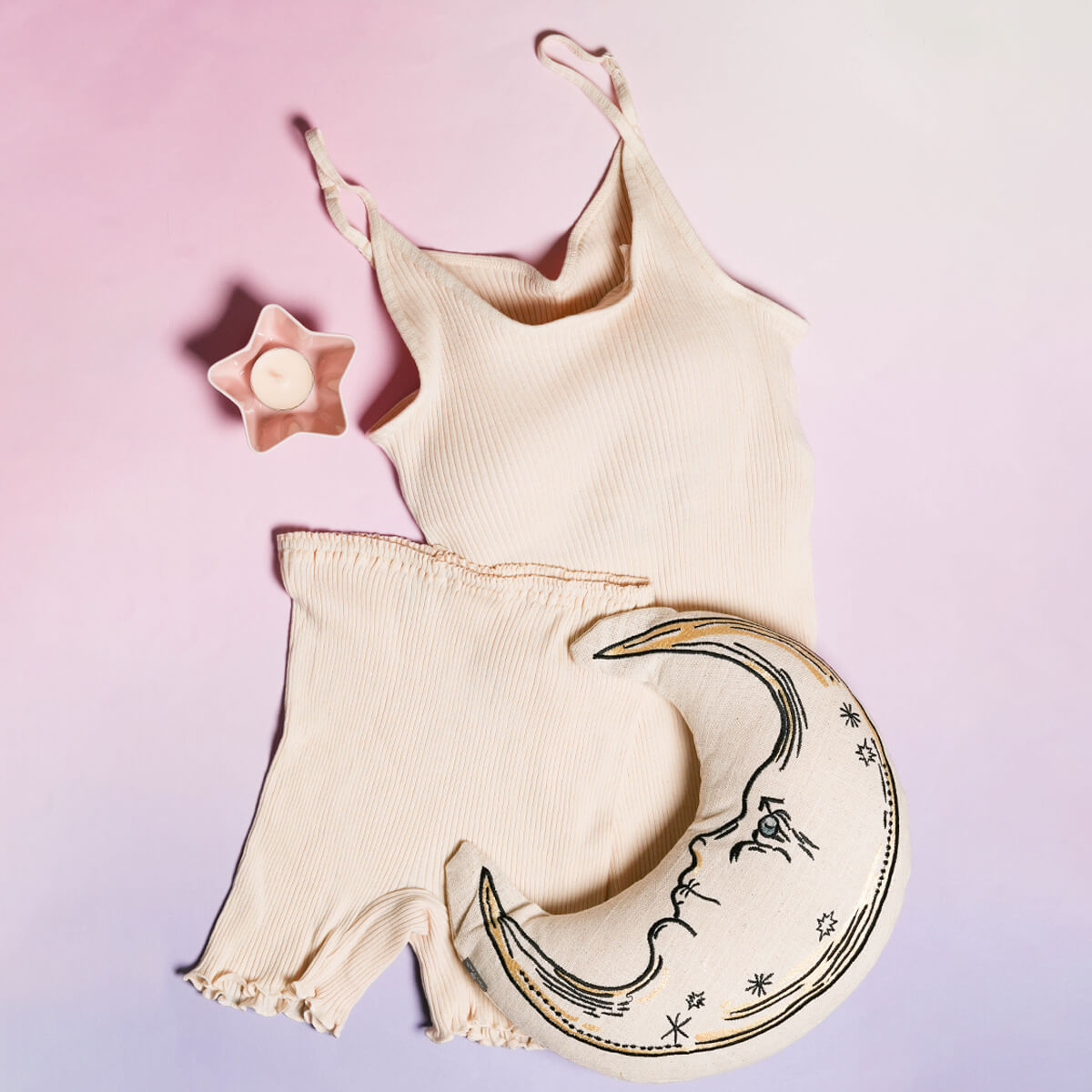 リブ1分丈ショーツ