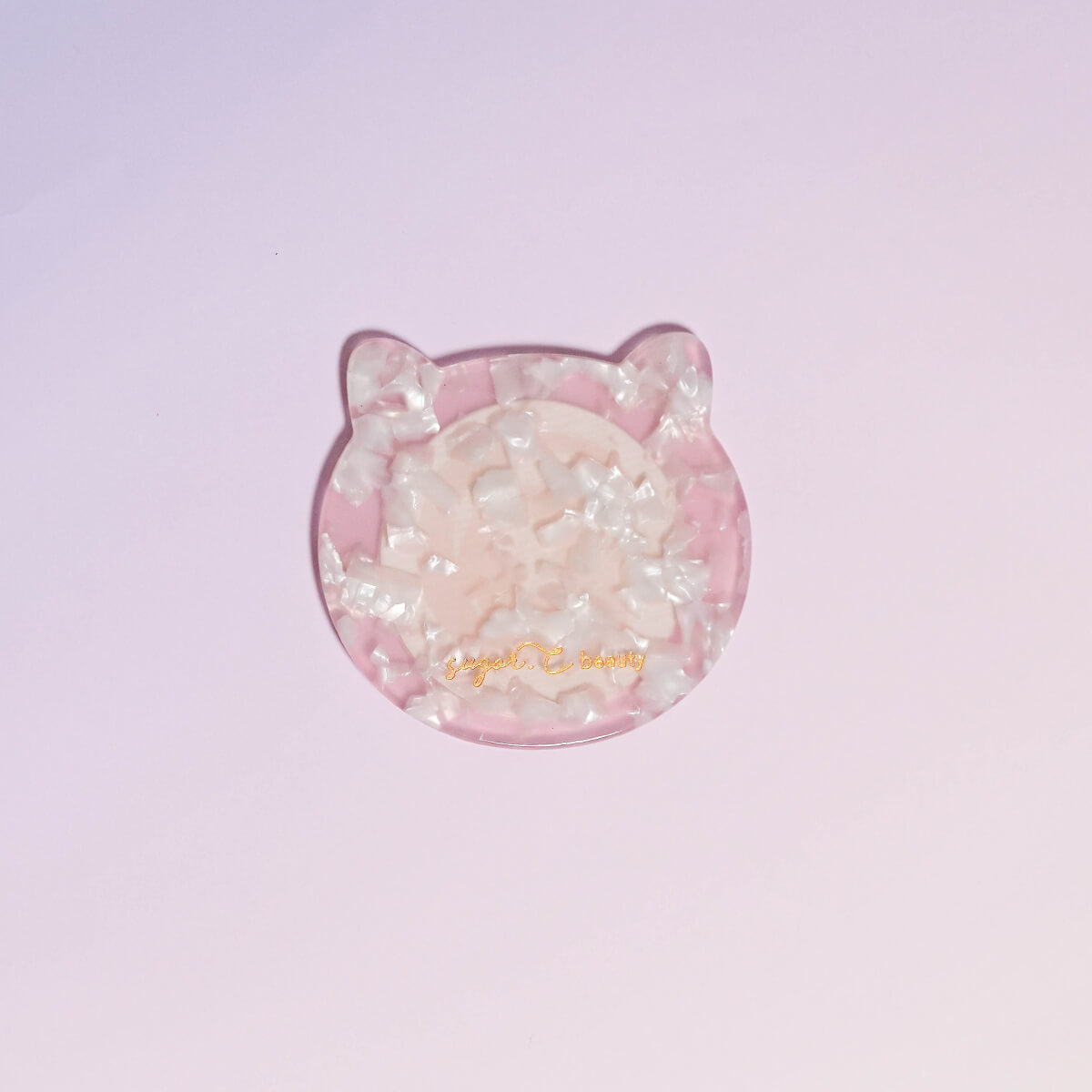 ネコの形の手鏡