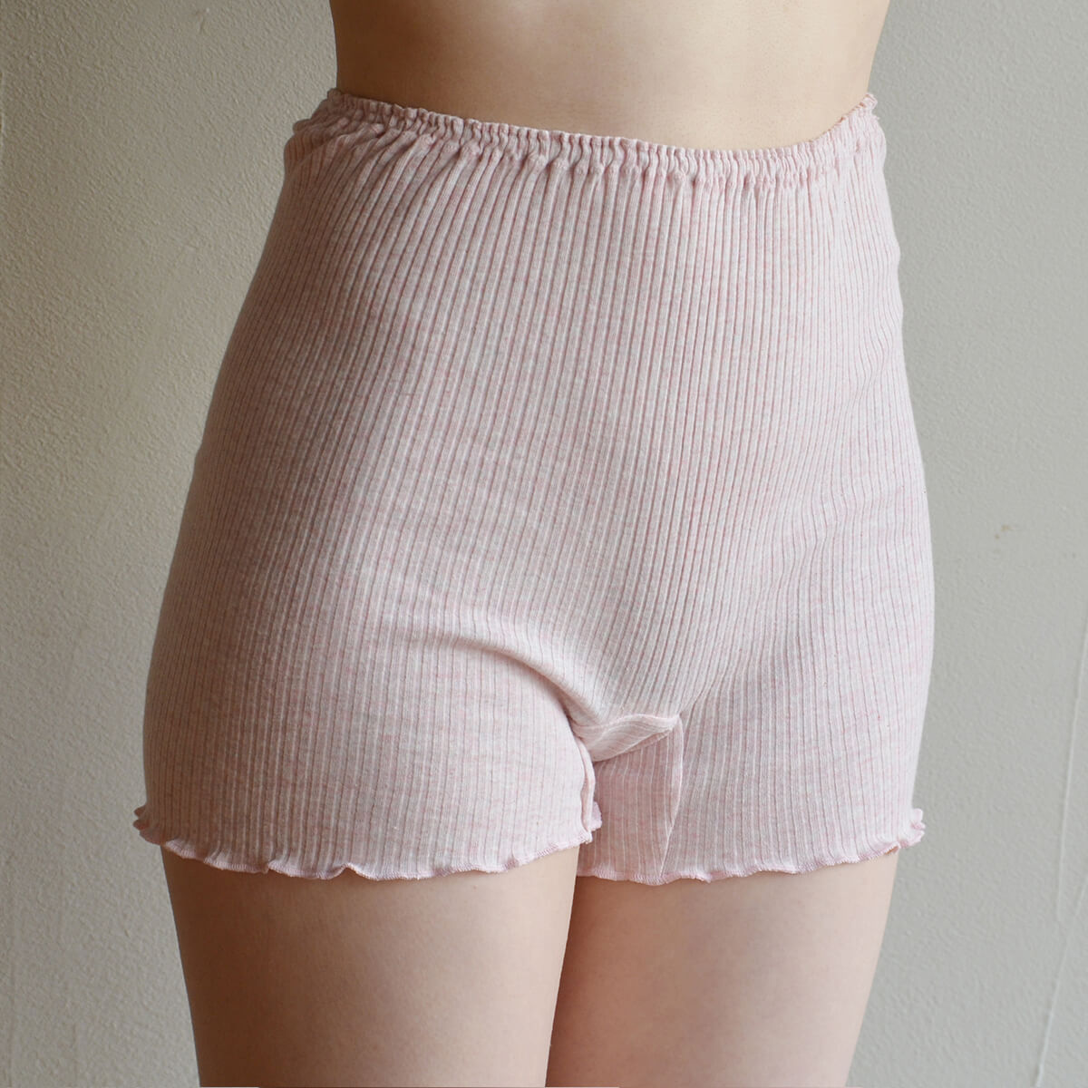 リブ1分丈ショーツ
