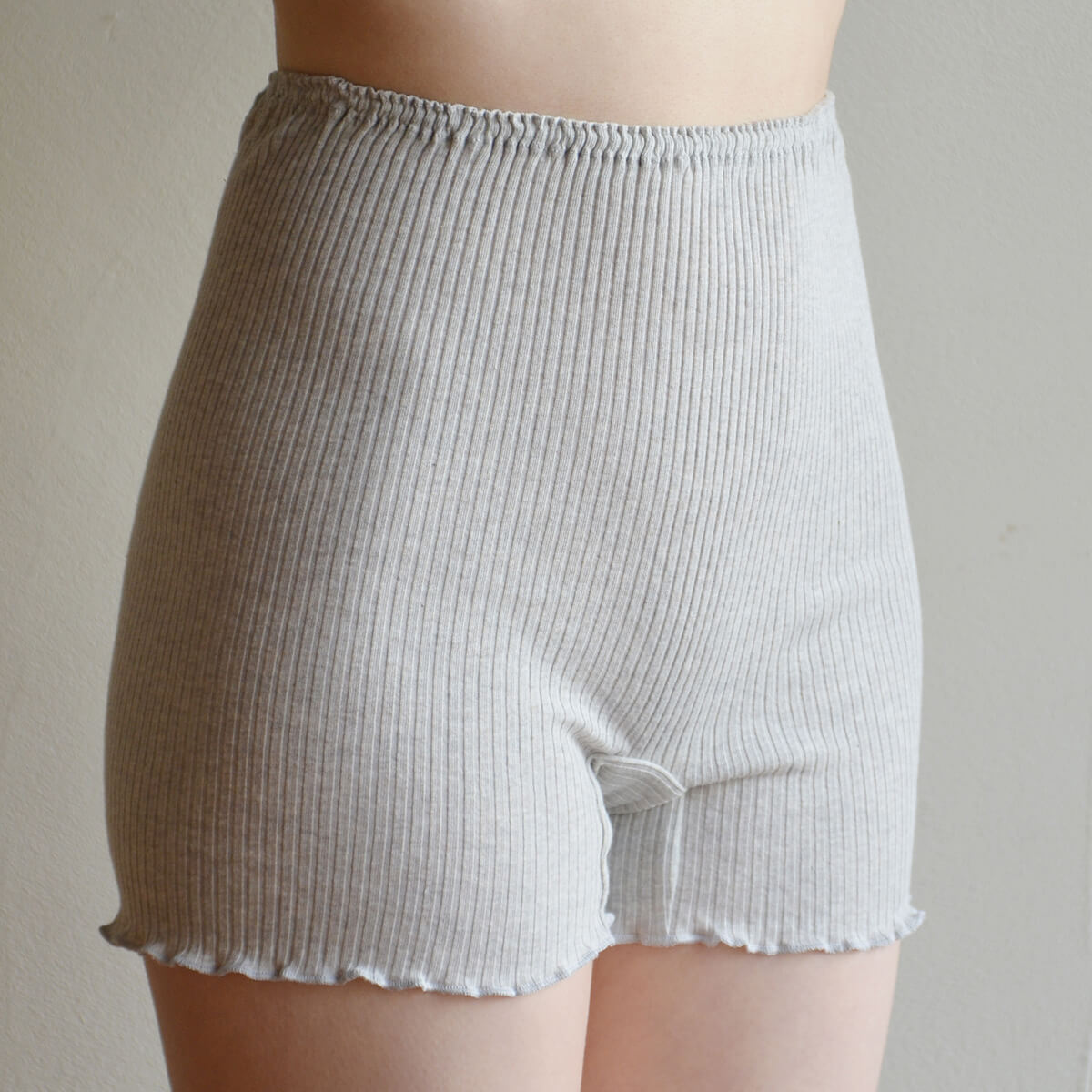 リブ1分丈ショーツ