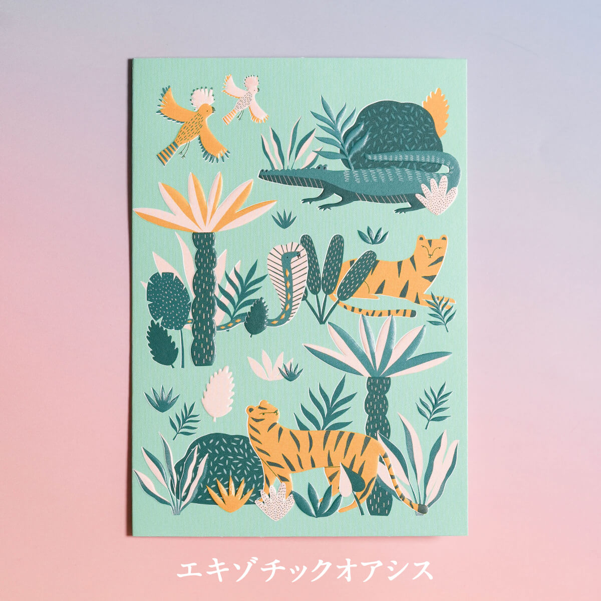 メッセージカード(WILD WORLD)