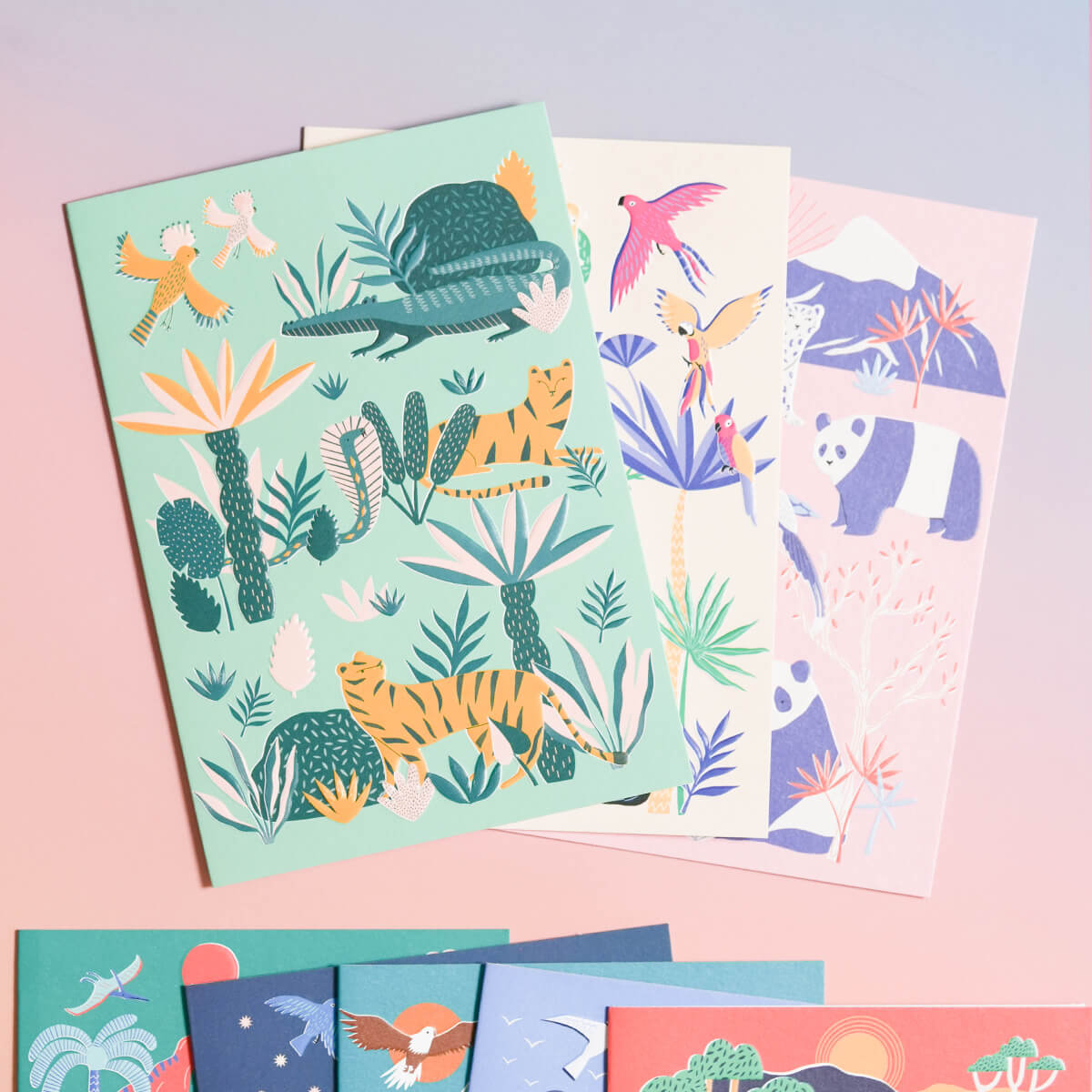 メッセージカード(WILD WORLD)