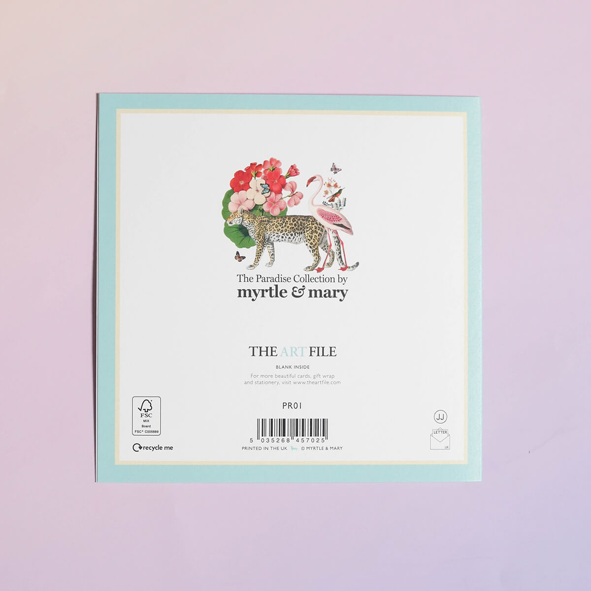 メッセージカード The Paradise Collection By Myrtle & Mary