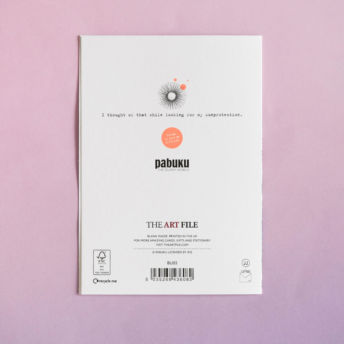 メッセージカード By PABUKU THE QUIRKY WORLD
