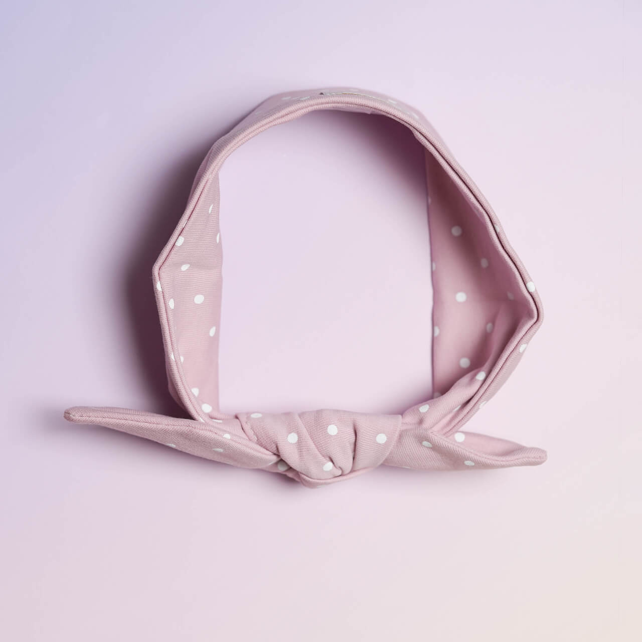 【ベビー&キッズ】UL&Ka ヘアバンド(ピンクとドット)