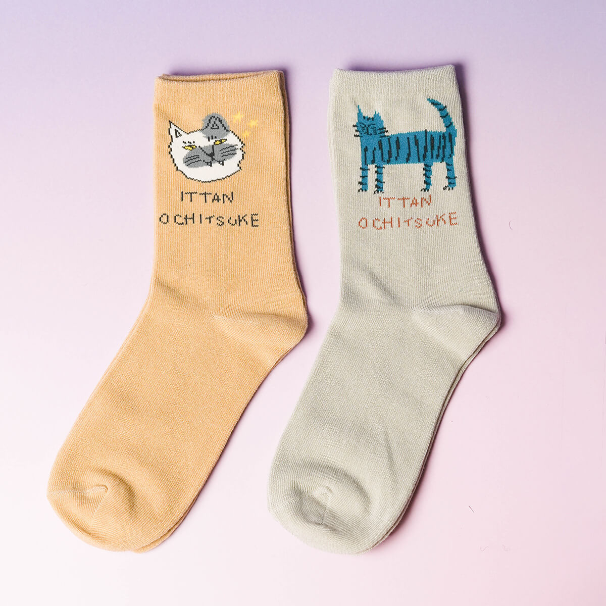 くせ強／2Pソックス【動物】 – Hello world style.