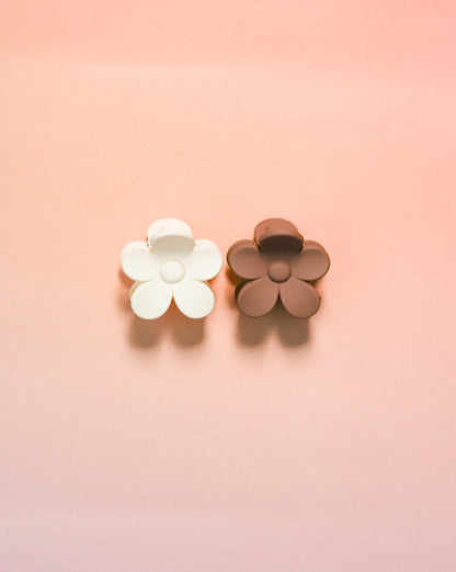 flower mini hair clip