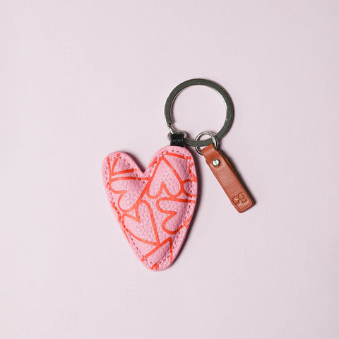 heart key ring