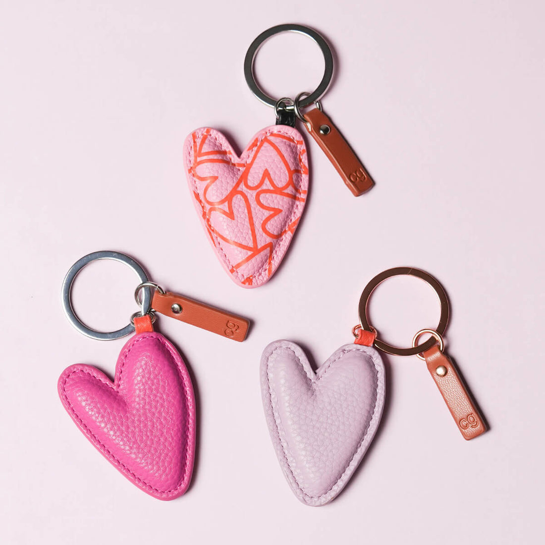 ハートのキーリング