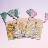 タロット刺繍巾着