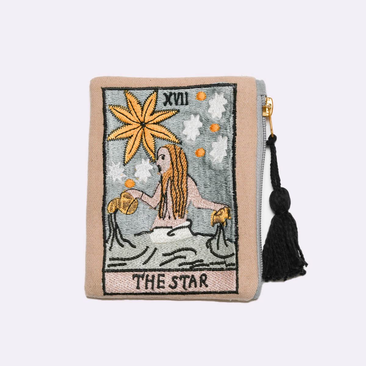 タロット刺繍ポーチ